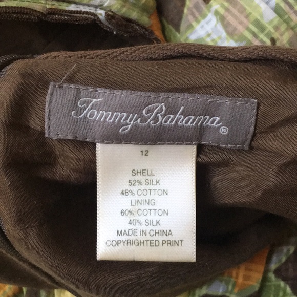Tommy Bahama pretty tropical silk blend skirt - Picture 3 of 8